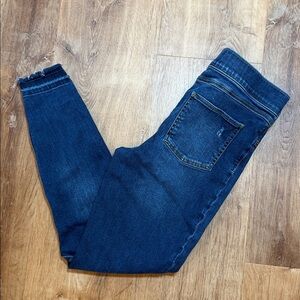 SPANX Classic Blue Denim Pants Medium